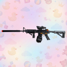 Акумуляторний Гель-бластер M4A1, дитячий автомат для активних ігор, з орбізами
