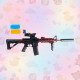 Дитячий автомат M4A1 на орбізах, потужний акумуляторний електричний гель-бластер
